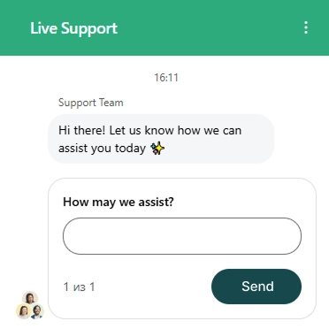 Slotorado Casino klantenservice via live chat