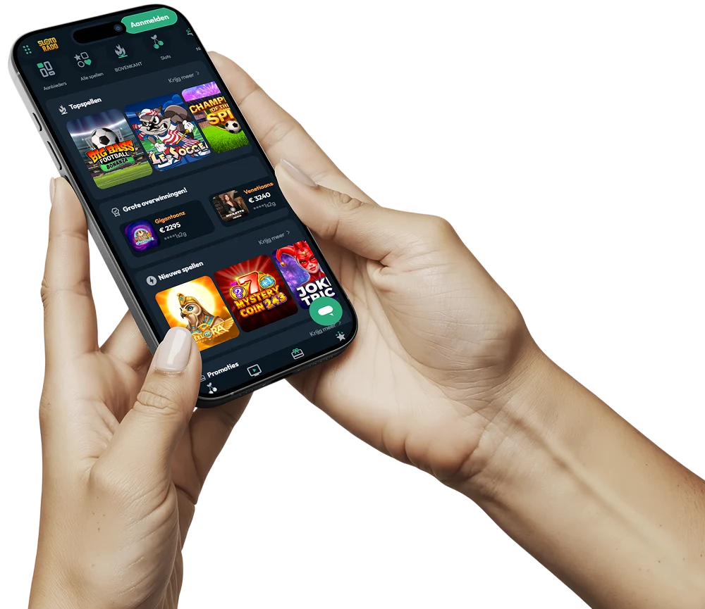 Slotorado Casino mobiel spelen via de browser op smartphone