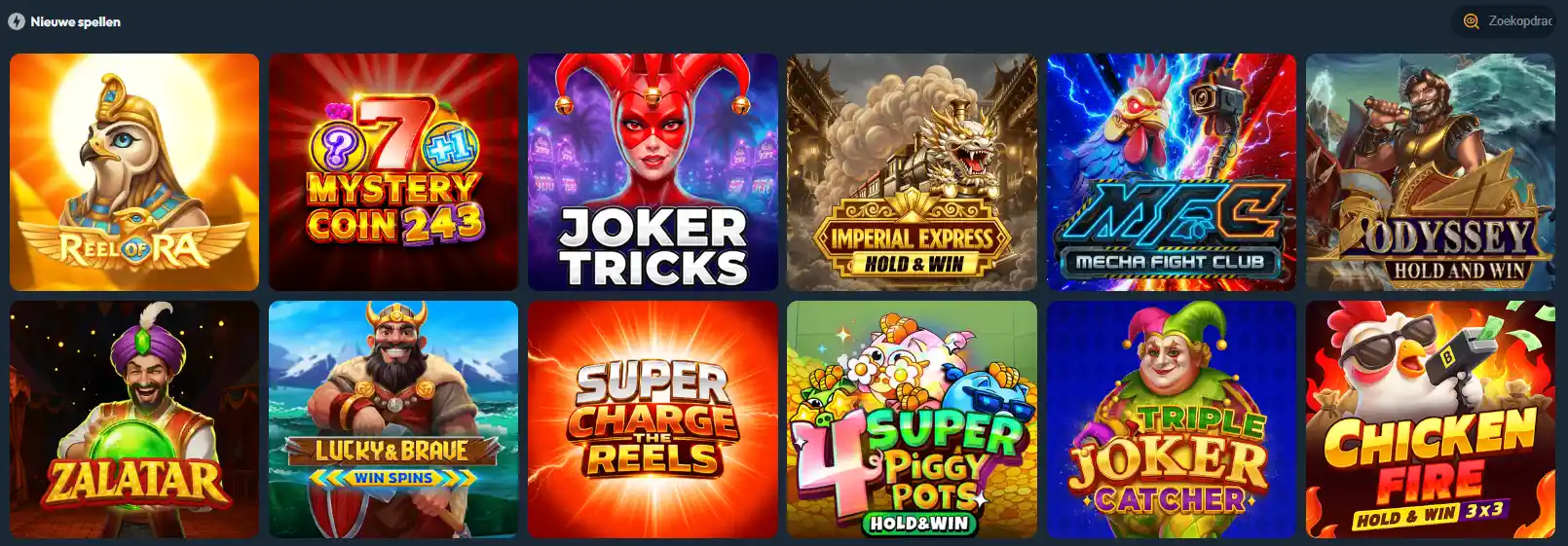 Slotorado Casino nieuwe spellen met Reel of Ra, Mystery Coin 243 en Joker Tricks